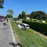 Scontro frontale tra due auto in via Armellina a San Donà di Piave