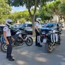 Agenti della polizia locale a Bibione