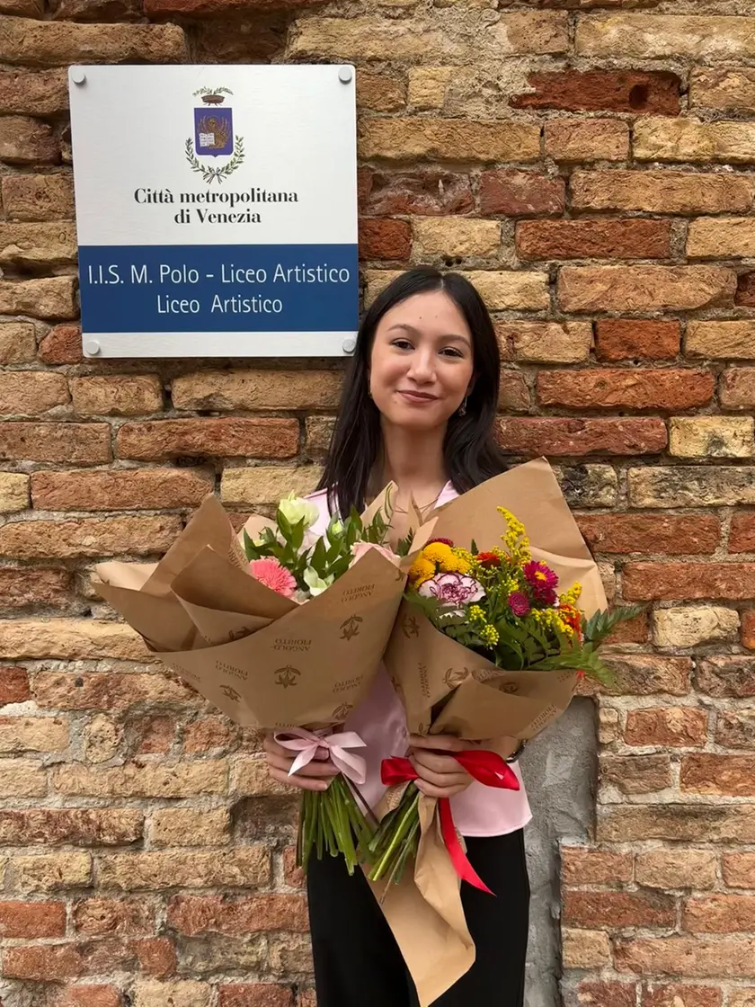 Emily Ho, centina dell'Artistico al Marco Polo