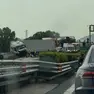 La scena dell'incidente (foto Valentino Costola)