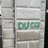 Una parte del ponte imbrattato