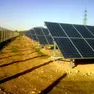 Un campo fotovoltaico