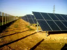 Un campo fotovoltaico