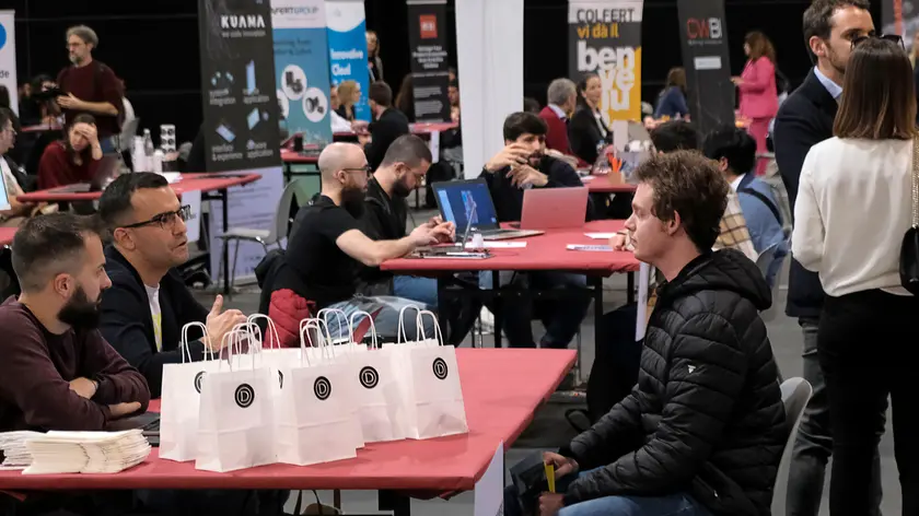 Un incontro tra studenti e aziende alla Fiera di Padova