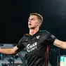 Daniel Fila con la maglia arancioneroverde (Foto Venezia Fc)
