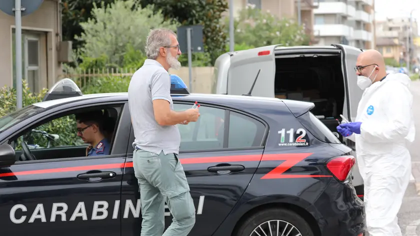 Il sopralluogo e i rilievi sul luogo dell’aggressione della turista