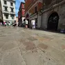 Il luogo dell'accoltellamento