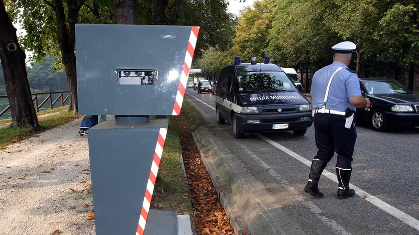 L'installazione di un autovelox