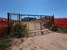 Il cantiere sequestrato