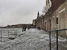 Acqua alta a Venezia