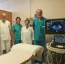 Il personale della Cardioncologia di Chioggia con il dg dell'Usl 3 Massimo Zuin