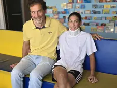 Elena Miglioranza e il papà Andrea