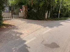 Il luogo della sparatoria