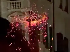 Le fiamme dal camino di Rossopomodoro