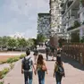 Un rendering del progetto della "Nuova Castelvecchio" all'ex Umberto I