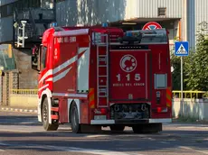 I pompieri sono intervenuti con due autobotti