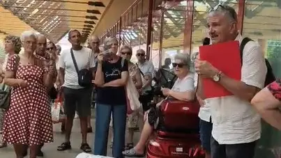 La protesta dei cittadini