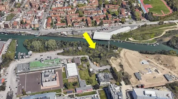 Il terreno venduto in via Torino