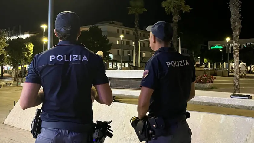 Controlli della polizia a Bibione