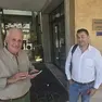 Il capogruppo di FdI Muzzupappa e il delegato di Avs Cassarà erano presenti in piazza