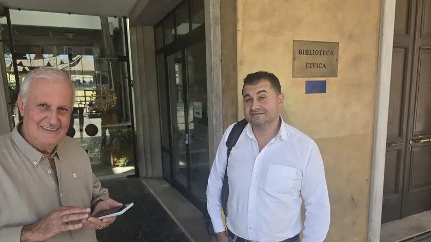 Il capogruppo di FdI Muzzupappa e il delegato di Avs Cassarà erano presenti in piazza