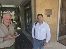Il capogruppo di FdI Muzzupappa e il delegato di Avs Cassarà erano presenti in piazza