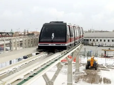 Il "People Mover", nuovo mezzo inaugurato a Venezia