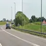 Noventa, una vista della bretella verso San Donà