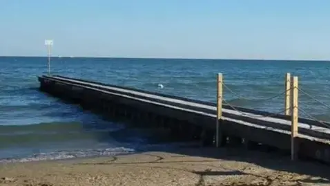 Un pontile a Jesolo