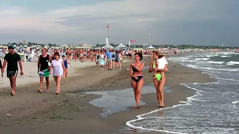 La spiaggia di Sottomarina