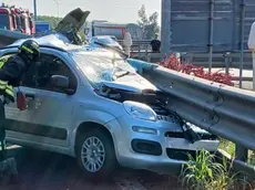 L'automobile coinvolta nell'incidente