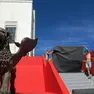 Gli ultimi preparativi per la mostra del cinema 2026