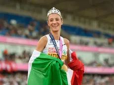 Nadia Battocletti dopo il successo sui 5000 metri agli Europei