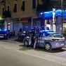 La polizia in via Piave a Mestre