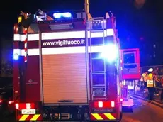 L'incendio è scoppiato dopo le 21.30 di mercoledì 12 agosto (foto d'archivio)