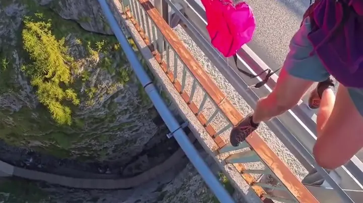 Il momento del lancio