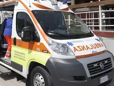 Un'ambulanza in spiaggia a Jesolo