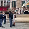 Controlli della polizia a Venezia