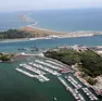 Il porto di Chioggia visto dall'alto