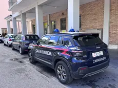 L'intervento dei carabinieri