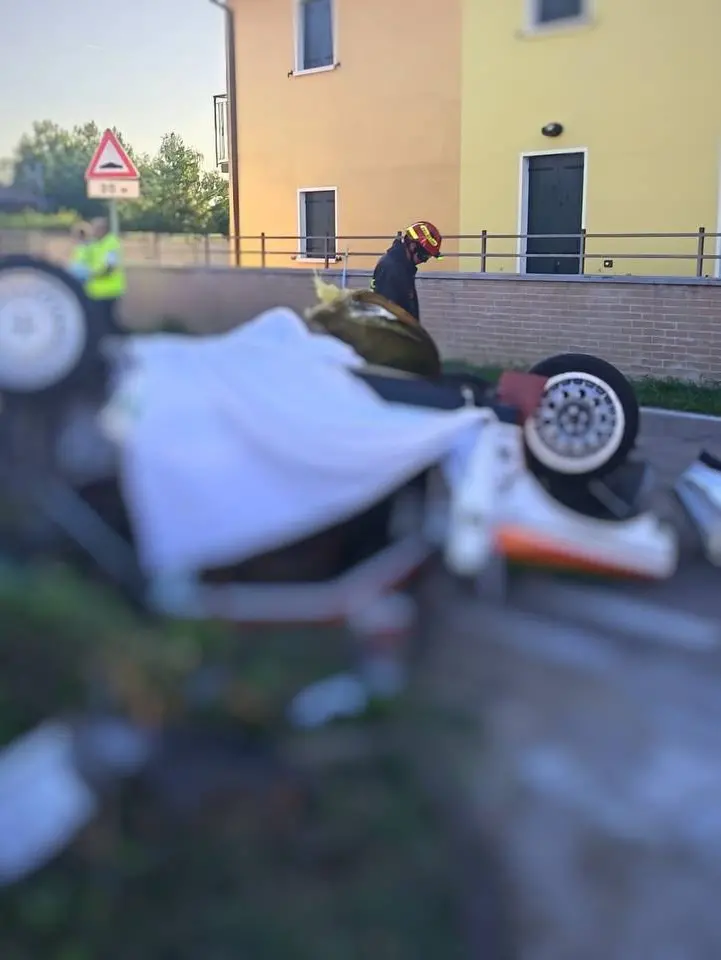 Il luogo della tragedia a Dolo