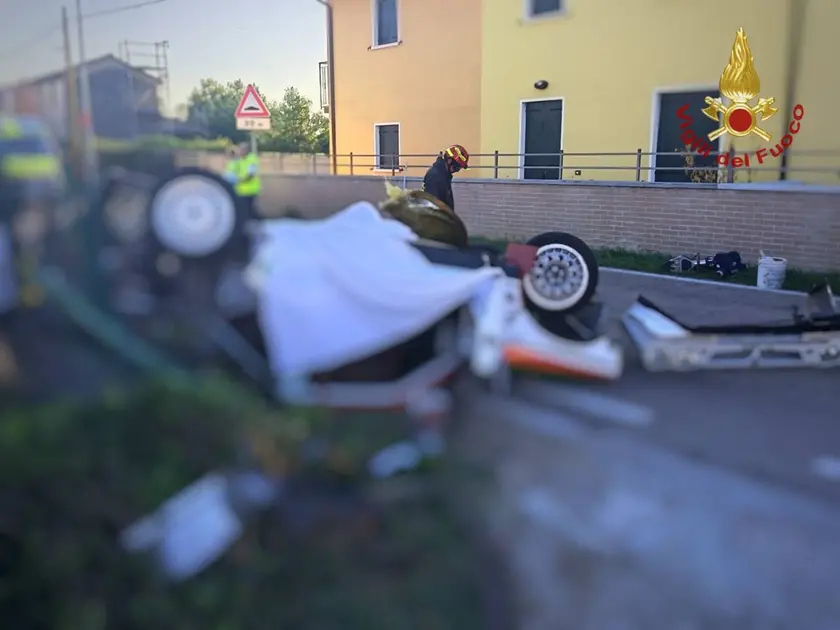 Il luogo della tragedia a Dolo