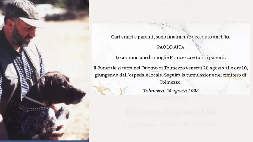 Il necrologio con un pizzico di ironia di Paolo Aita