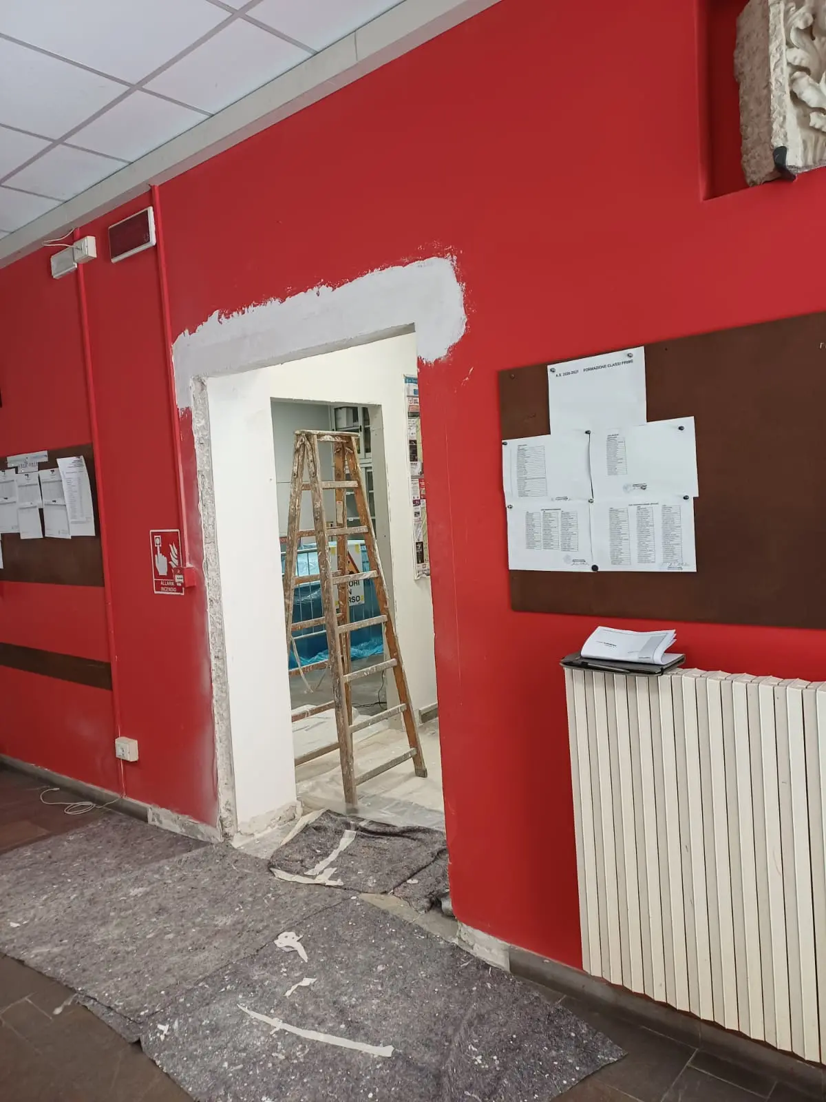 I lavori al XXV Aprile di Portogruaro
