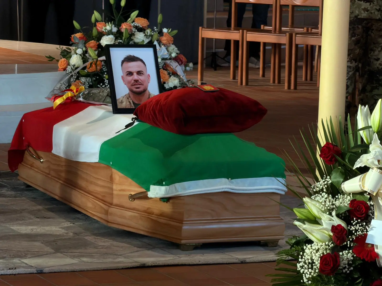 I funerali di Daniele Sanapo (Foto Pòrcile)