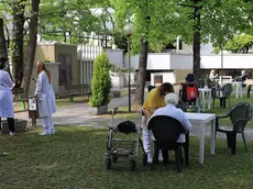 Anziani in casa di riposo