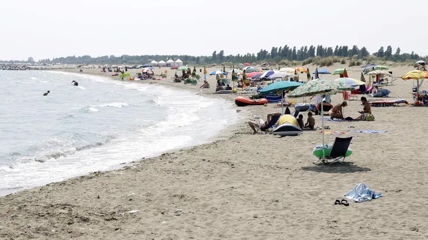 La spiaggia tra Punta Sabbioni e Ca' Savio