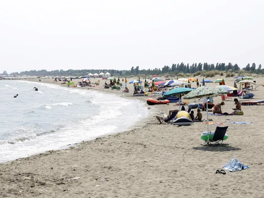 La spiaggia tra Punta Sabbioni e Ca' Savio