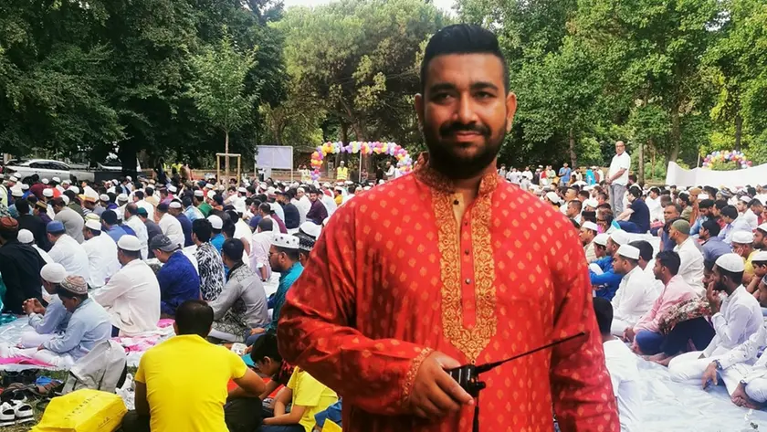 Prince Howlader, portavoce della comunità bengalese