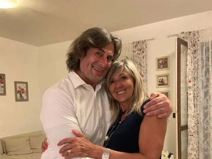Il manager Giorgio Viezzer con la sorella Gabriella